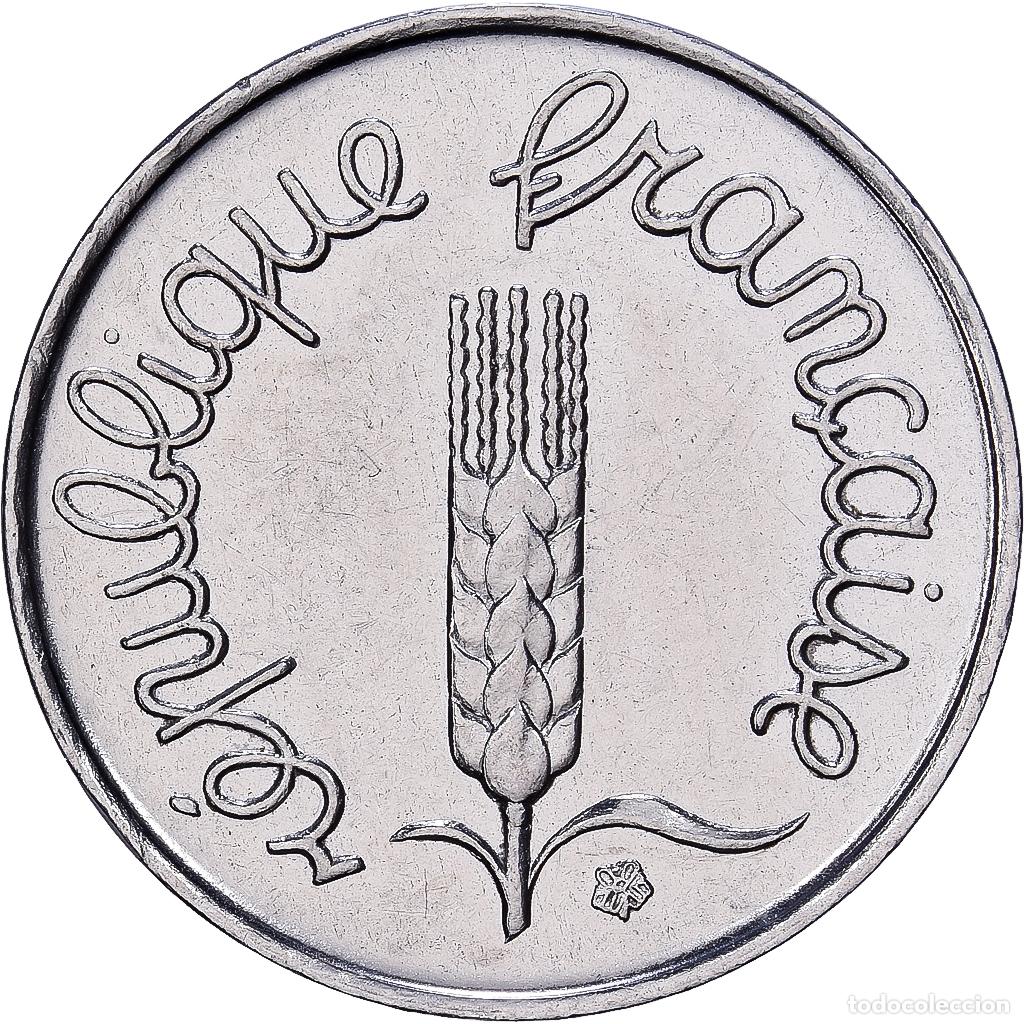 Monedas antiguas de Europa: [#1545831] Francia, 1 Centime, &Eacute;pi, 1963, MDP, Acero inoxidable, FDC, Gadoury:91