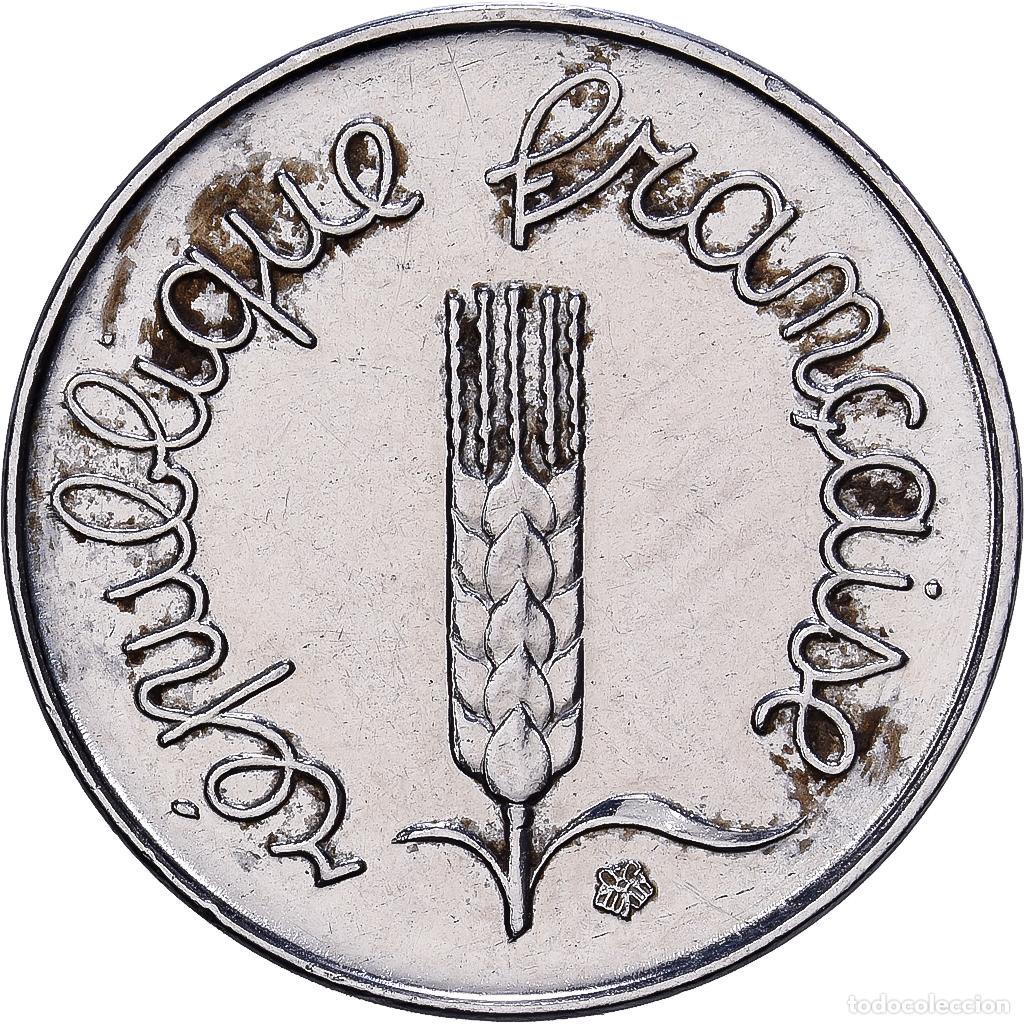 Monedas antiguas de Europa: [#1545832] Francia, 1 Centime, &Eacute;pi, 1962, MDP, Acero inoxidable, FDC, Gadoury:91