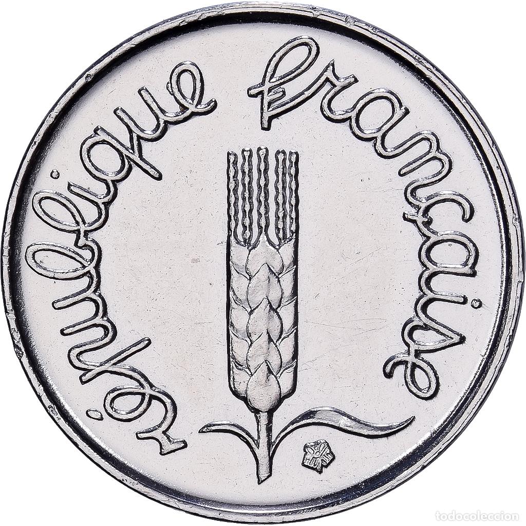 Monedas antiguas de Europa: [#1545838] Francia, 1 Centime, &Eacute;pi, 1968, MDP, Acero inoxidable, FDC, Gadoury:91