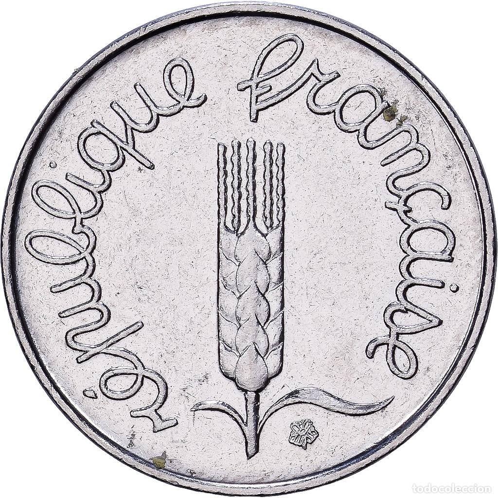 Monedas antiguas de Europa: [#1545800] Francia, 1 Centime, &Eacute;pi, 1995, MDP, Acero inoxidable, EBC, Gadoury:91
