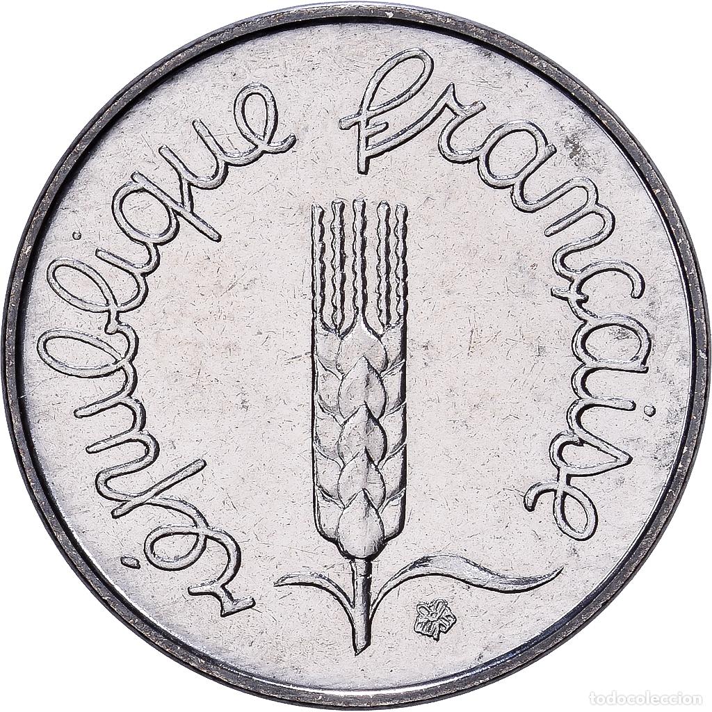 Monedas antiguas de Europa: [#1545801] Francia, 1 Centime, &Eacute;pi, 1985, MDP, s&eacute;rie FDC, Acero inoxidable, EBC
