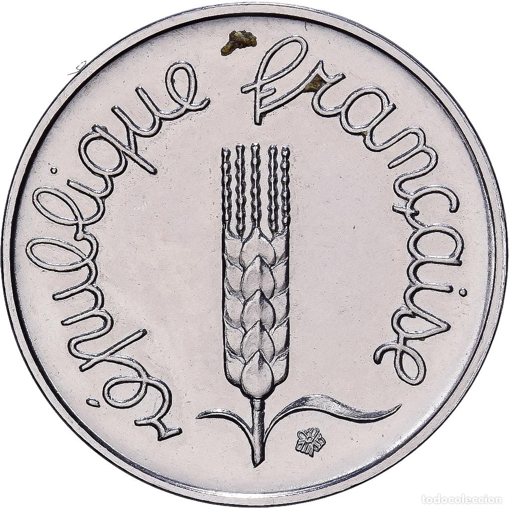 Monedas antiguas de Europa: [#1545840] Francia, 1 Centime, &Eacute;pi, 1971, MDP, Acero inoxidable, FDC, Gadoury:91