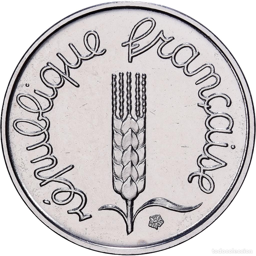 Monedas antiguas de Europa: [#1545842] Francia, 1 Centime, &Eacute;pi, 1973, MDP, Acero inoxidable, FDC, Gadoury:91