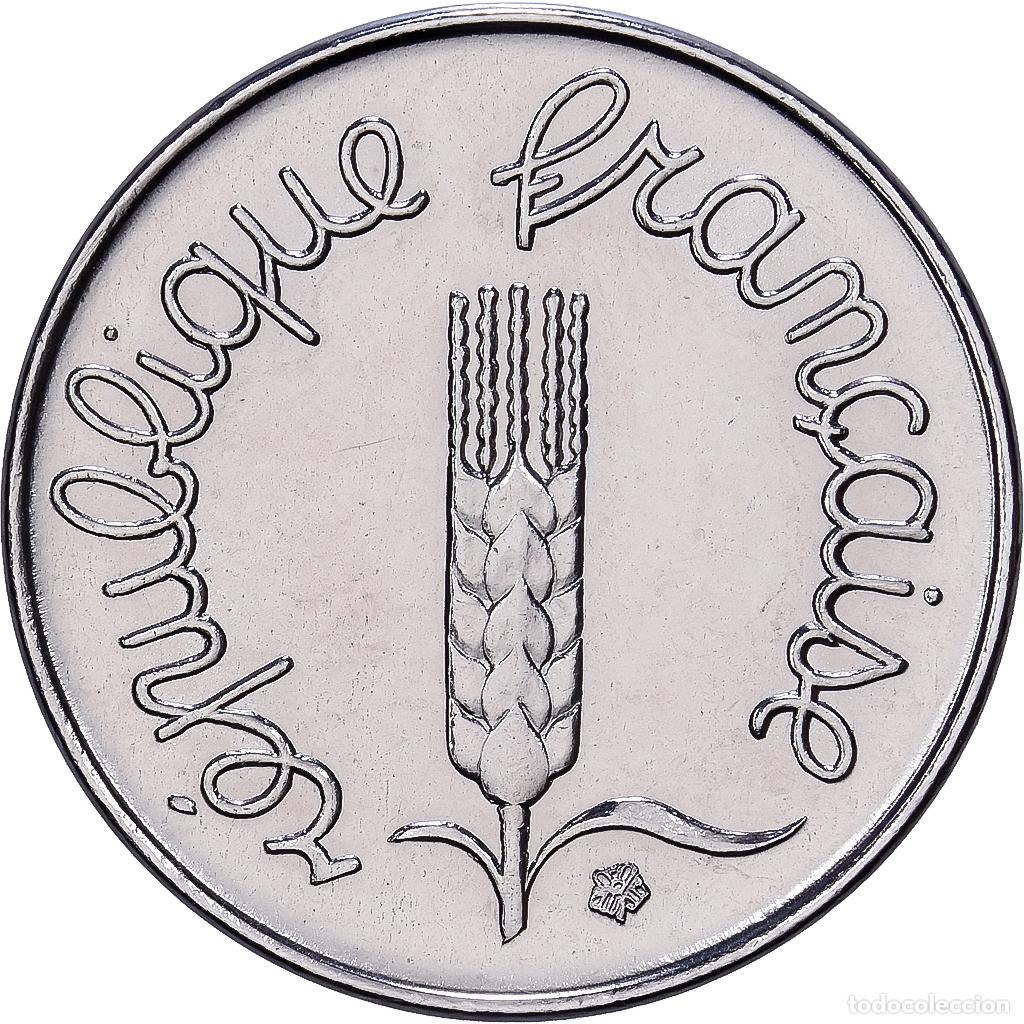 Monedas antiguas de Europa: [#1545843] Francia, 1 Centime, &Eacute;pi, 1974, MDP, Acero inoxidable, FDC, Gadoury:91