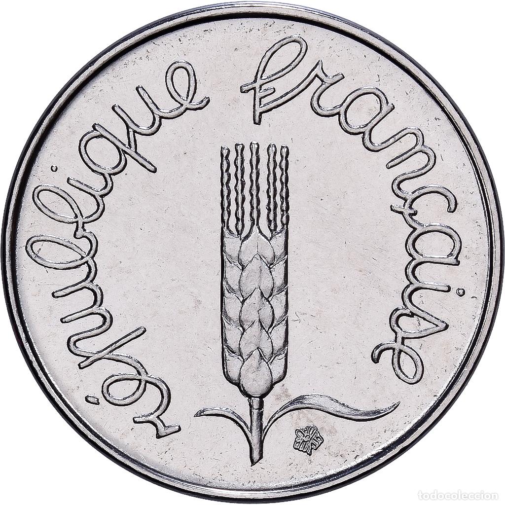 Monedas antiguas de Europa: [#1545846] Francia, 1 Centime, &Eacute;pi, 1979, MDP, Acero inoxidable, FDC, Gadoury:91