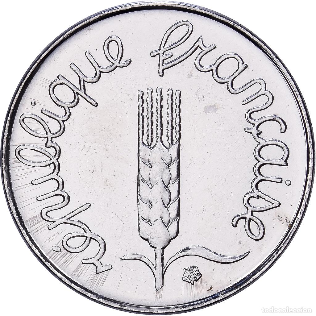 Monedas antiguas de Europa: [#1545806] Francia, 1 Centime, &Eacute;pi, 1997, MDP, S&eacute;rie BU, Acero inoxidable, FDC