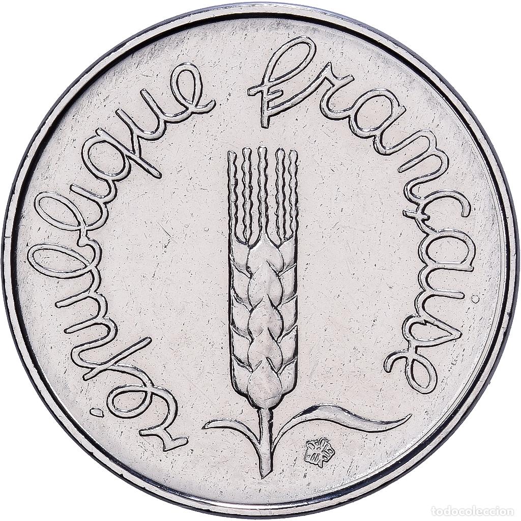Monedas antiguas de Europa: [#1545853] Francia, 1 Centime, &Eacute;pi, 1989, MDP, Acero inoxidable, FDC, Gadoury:91