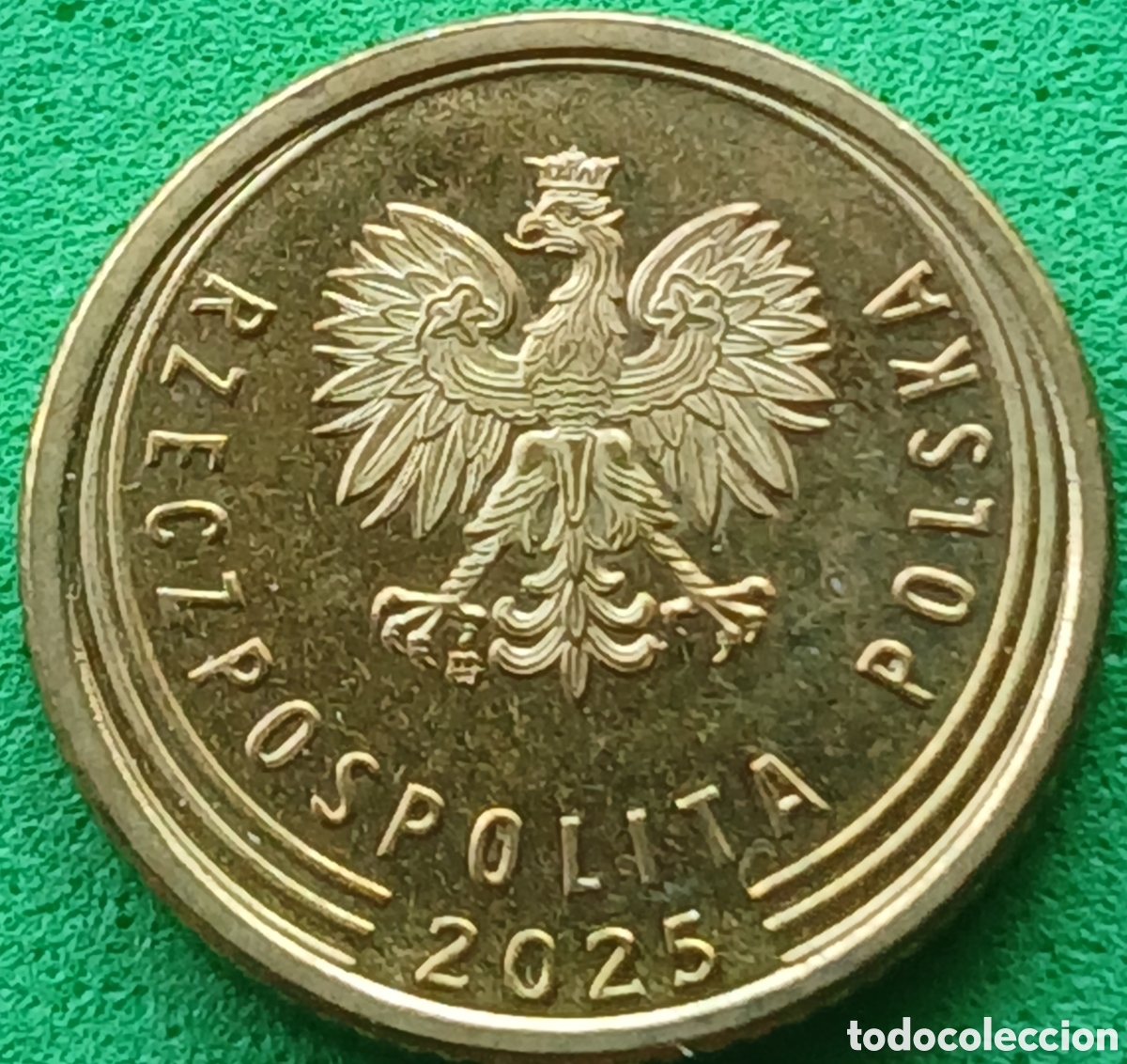 Monedas antiguas de Europa: Polonia 1 grosz 2025 UC#4