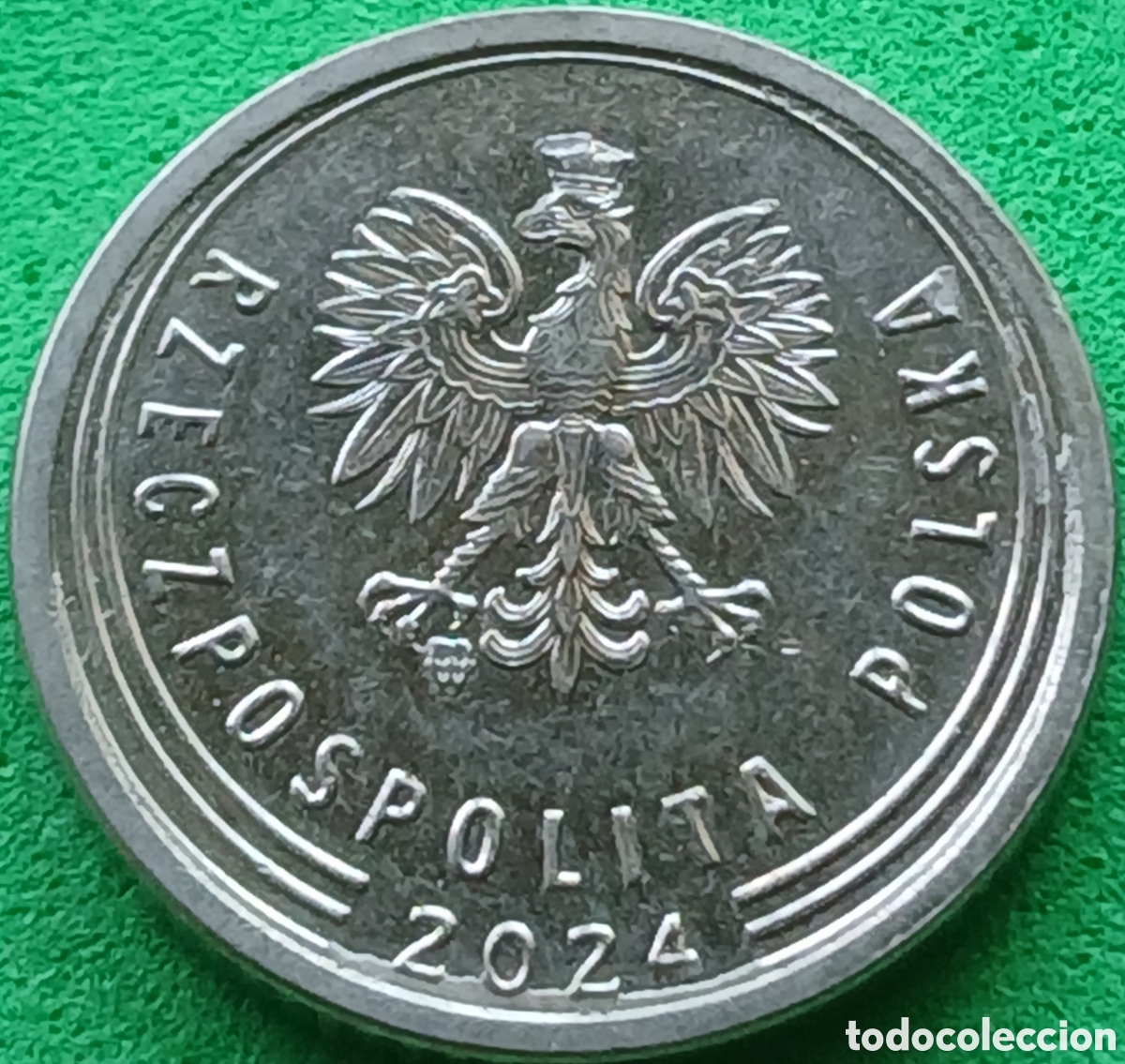 Monedas antiguas de Europa: Polonia 10 groszy 2024 UC#8