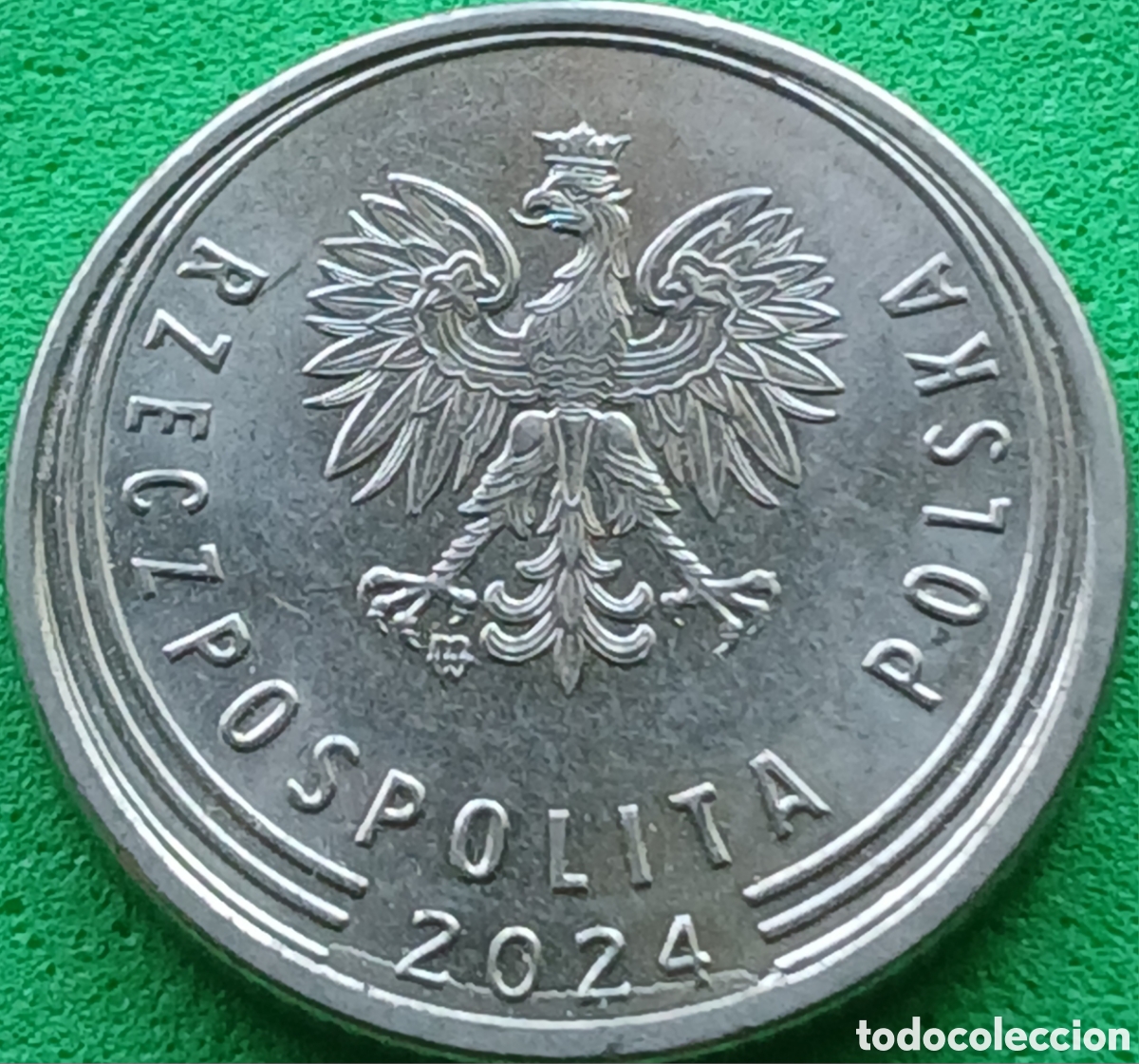 Monedas antiguas de Europa: Polonia 20 groszy 2024 UC#7