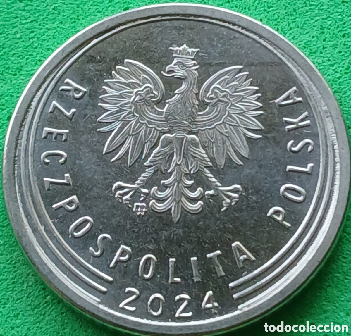 Monedas antiguas de Europa: Polonia 50 groszy 2024 UC#9