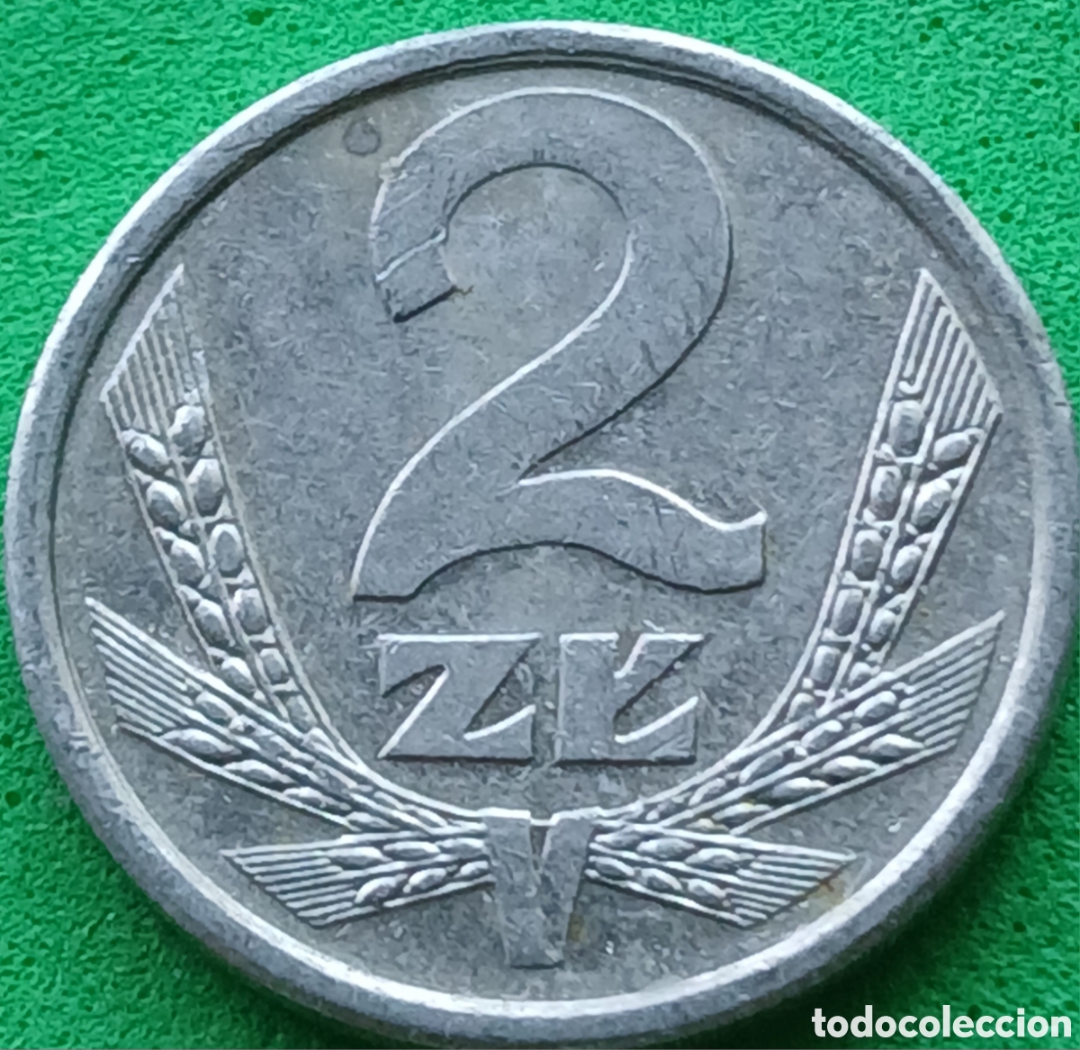 Monedas antiguas de Europa: Polonia 2 zlote 1990 Y#80.3