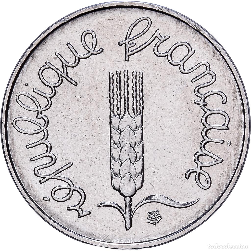 Monedas antiguas de Europa: [#1545850] Francia, 1 Centime, &Eacute;pi, 1982, MDP, Acero inoxidable, FDC, Gadoury:91