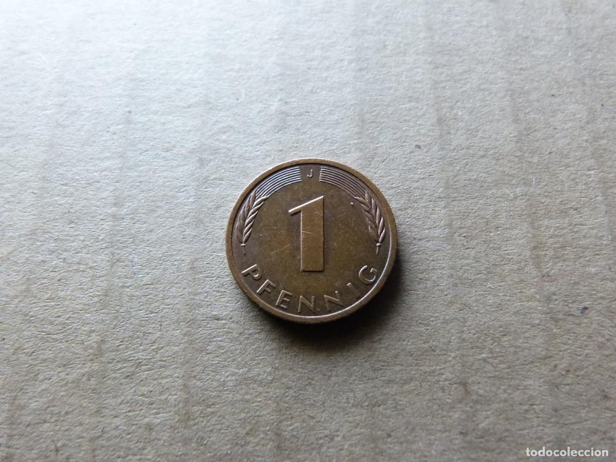 Monedas antiguas de Europa: Moneda de 1 un Penique 1 Pfennig Bundesrepublik Deutschland A&ntilde;o 1981 Republica Federal Alemania