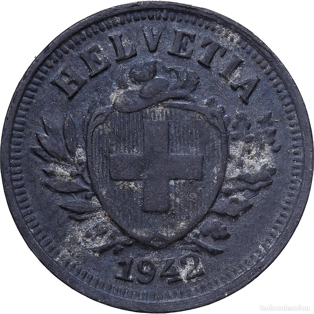 Monedas antiguas de Europa: [#1545863] Suiza, 1 Rappen, &Eacute;cusson, 1942, Bern, Cinc, EBC, KM:3a
