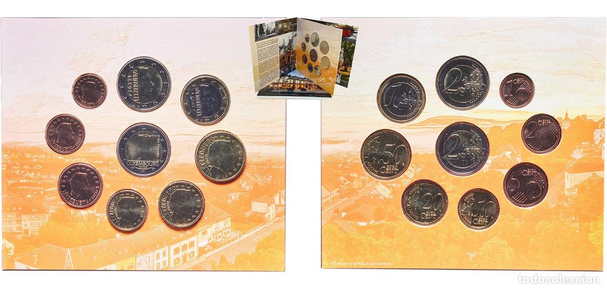 Monedas antiguas de Europa: Luxembourg 2023 Euro Set with 9 coins - Henri I (Chamber of Deputies - Hologram version) BU