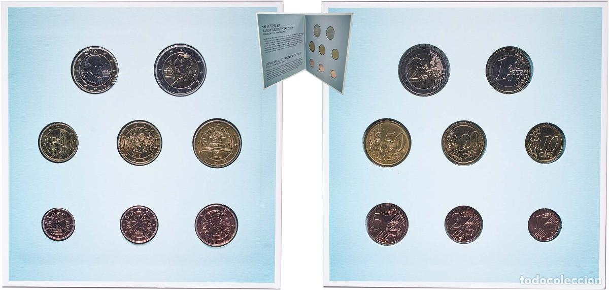 Monedas antiguas de Europa: Austria Second Republic 2019 Euro Set with 8 coins (2nd map) BU