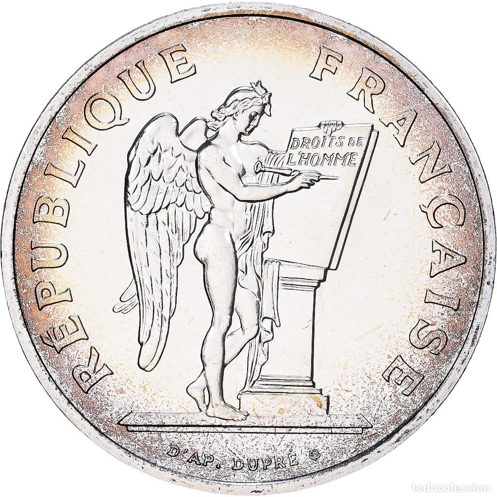 Monedas antiguas de Europa: [#1545916] Francia, 100 Francs, G&eacute;nie, D&eacute;claration des Droits de l'Homme, 1989, MDP, BU