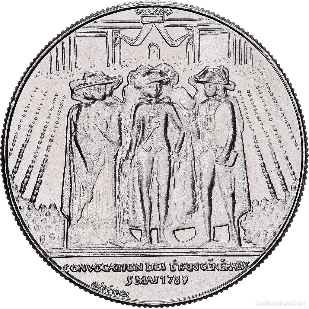 Monedas antiguas de Europa: [#1545918] Francia, 1 Franc, &Eacute;tats g&eacute;n&eacute;raux, 1989, MDP, BU, N&iacute;quel, FDC, Gadoury:477