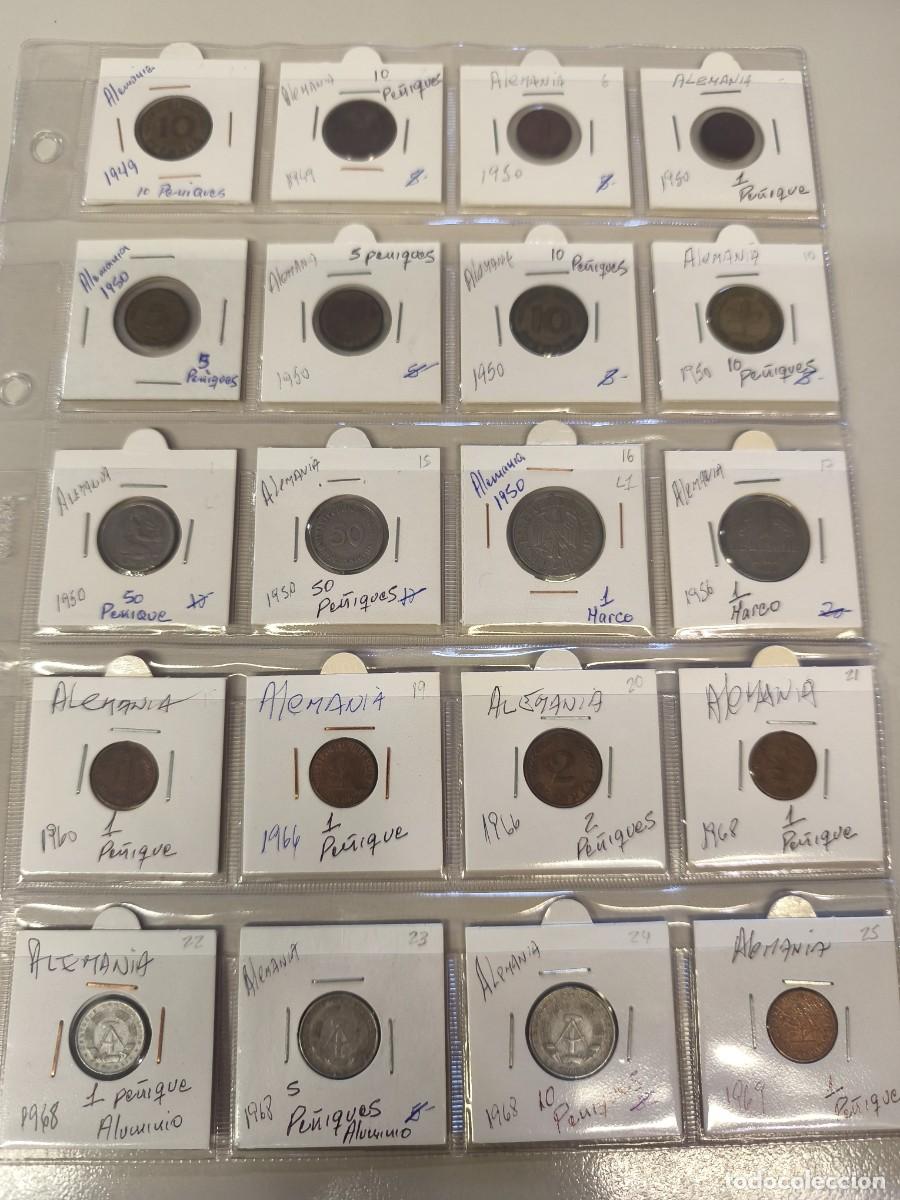 Monedas antiguas de Europa: Lote de monedas de Alemania