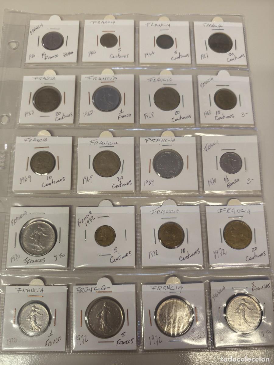 Monedas antiguas de Europa: Lote de monedas de Francia - Foto 3