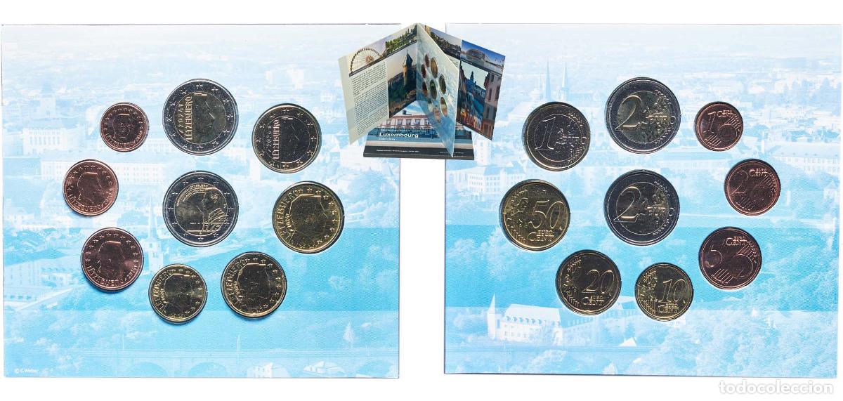 Monedas antiguas de Europa: Luxembourg 2024 Euro Set with 9 coins- Henri I (Guillaume II - hologram version) BU