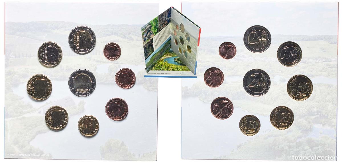 Monedas antiguas de Europa: Luxembourg 2025 Euro Set with 9 coins - Henri I (25 years of Grand Duke Henri on the throne - Holog