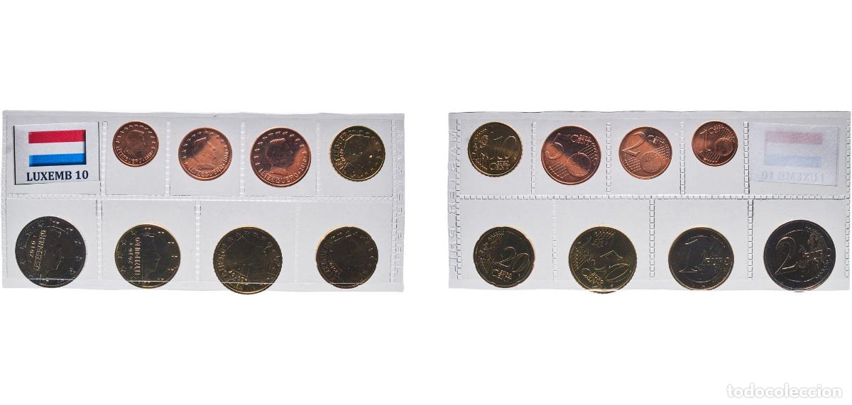 Monedas antiguas de Europa: Luxembourg 2010 Lot Euro set with 8 coins- Henri I (2nd map) BU