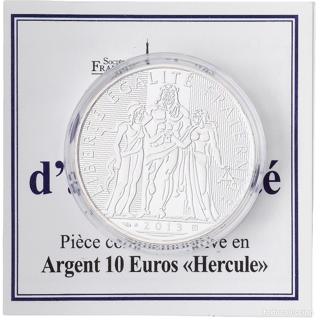 Monedas antiguas de Europa: [#1545963] Francia, 10 Euro, Hercule, BU, 2013, MDP, Plata, FDC, KM:2073
