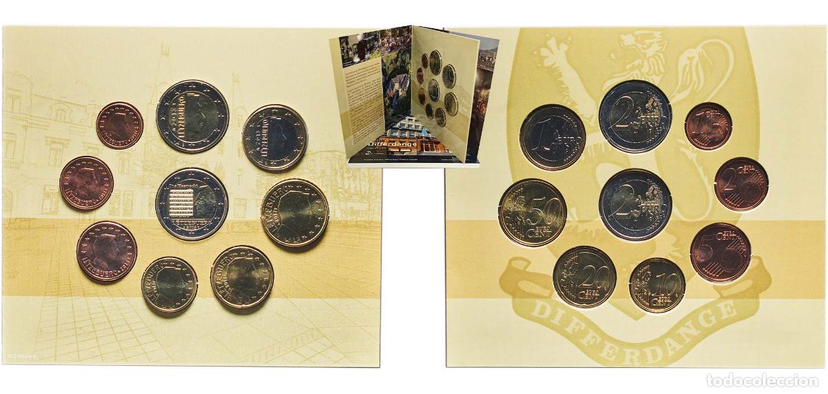 Monedas antiguas de Europa: Luxembourg 2013 Euro Set with 9 coins Henri I (National Anthem) BU
