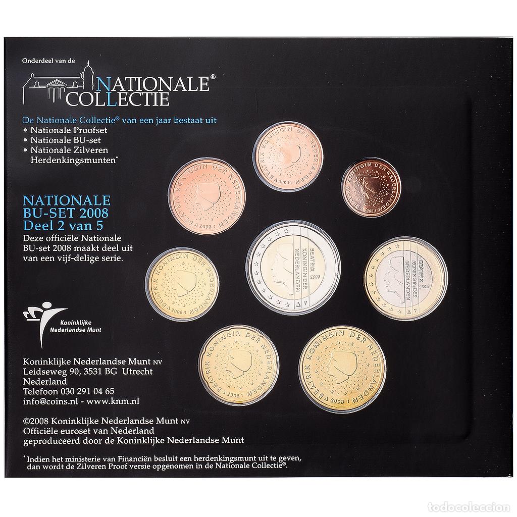 Monedas antiguas de Europa: [#1545984] Pa&iacute;ses Bajos, Set 1 ct. - 2 Euro, S&eacute;rie BU, 2008, Royal Dutch Mint, Sin