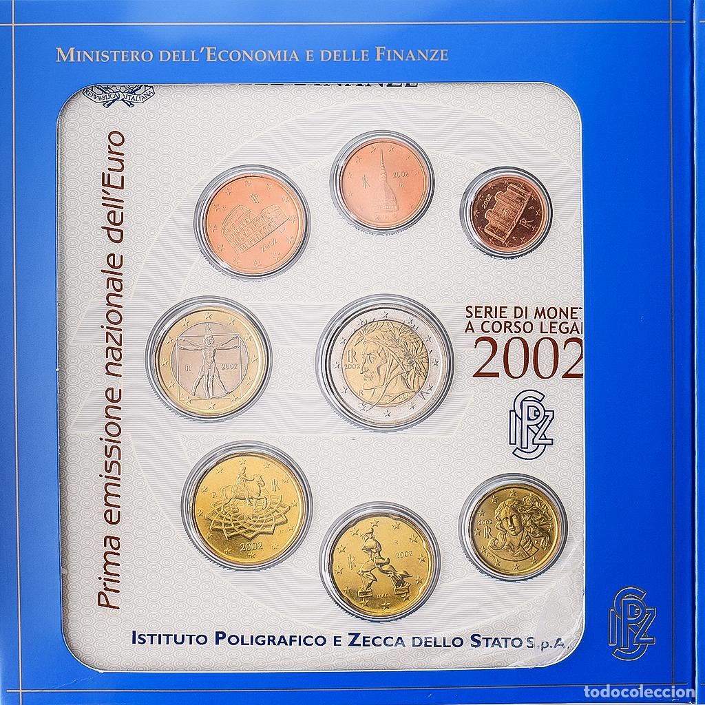 Monedas antiguas de Europa: [#1545989] Italia, Set 1 ct. - 2 Euro, S&eacute;rie BU, 2002, Rome, Sin informaci&oacute;n, FDC