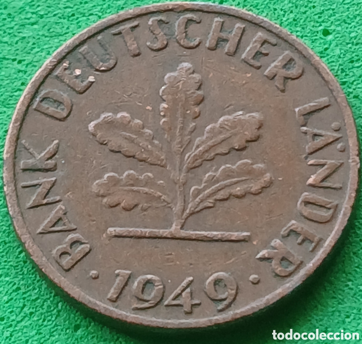 Monedas antiguas de Europa: Alemania Occidental 1 pfennig 1949 J km#A101