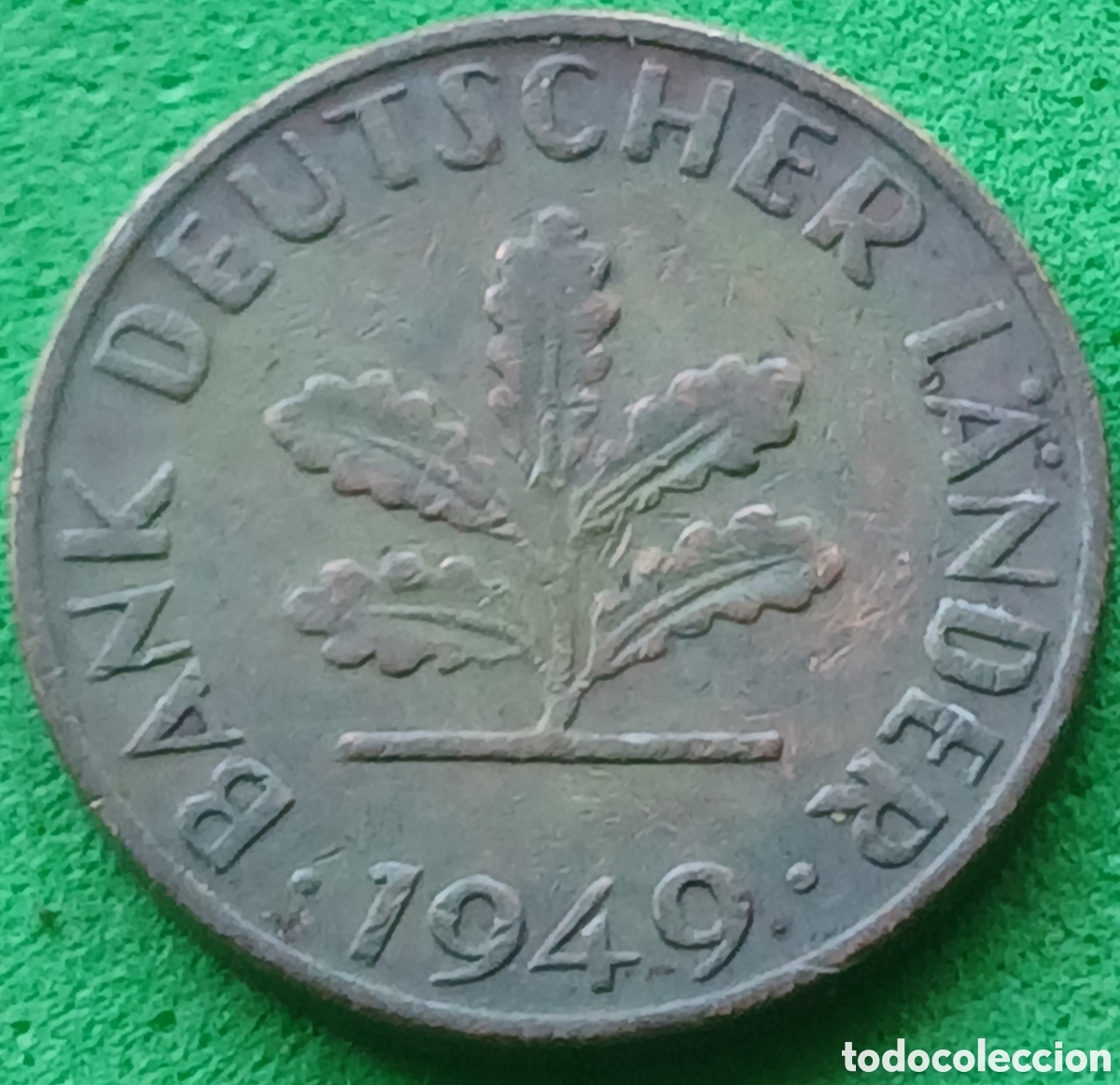 Monedas antiguas de Europa: Alemania Occidental 1 pfennig 1949 D km#A101
