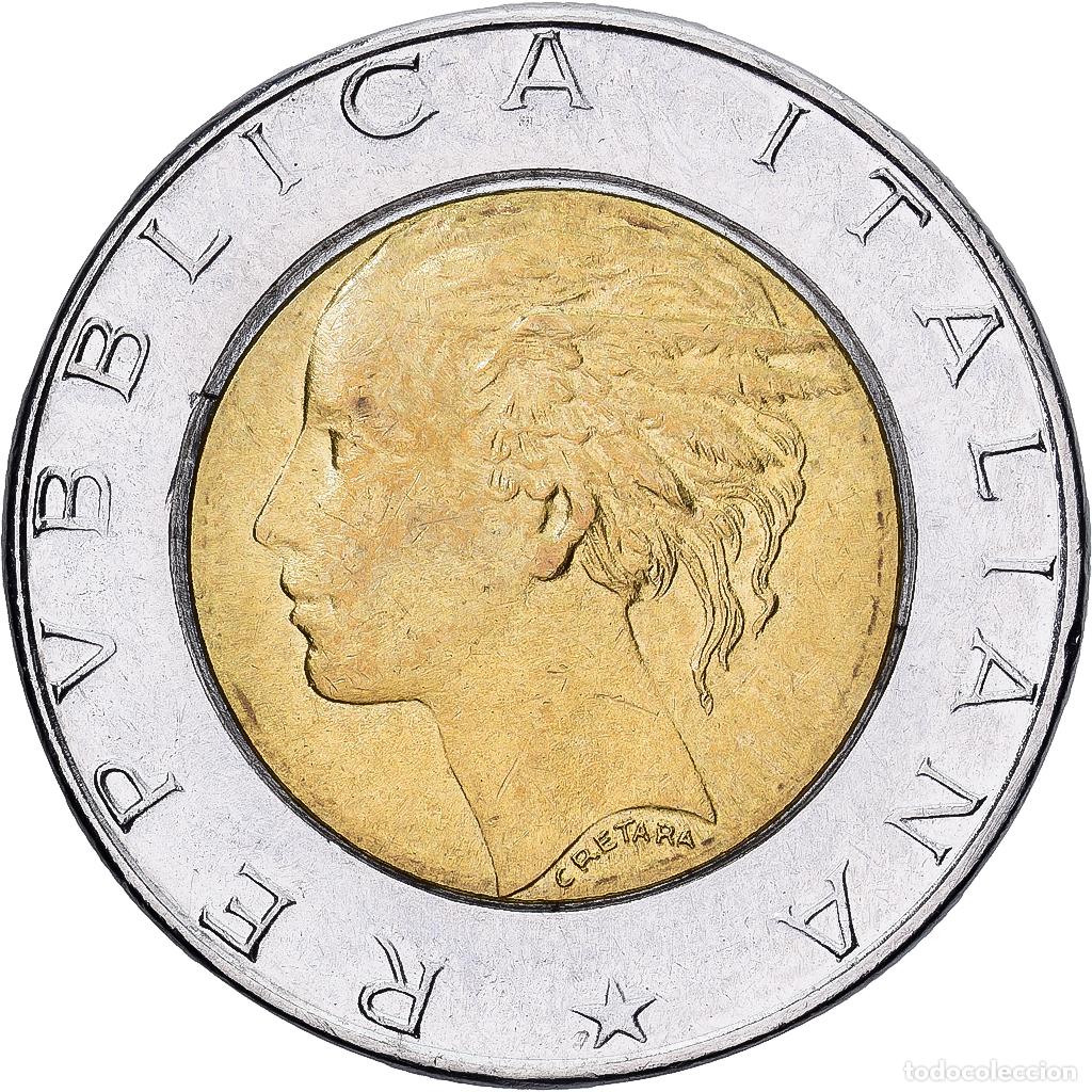 Monedas antiguas de Europa: [#1551957] Italia, 500 Lire, 1989, Rome, Bimet&aacute;lico, EBC, KM:111