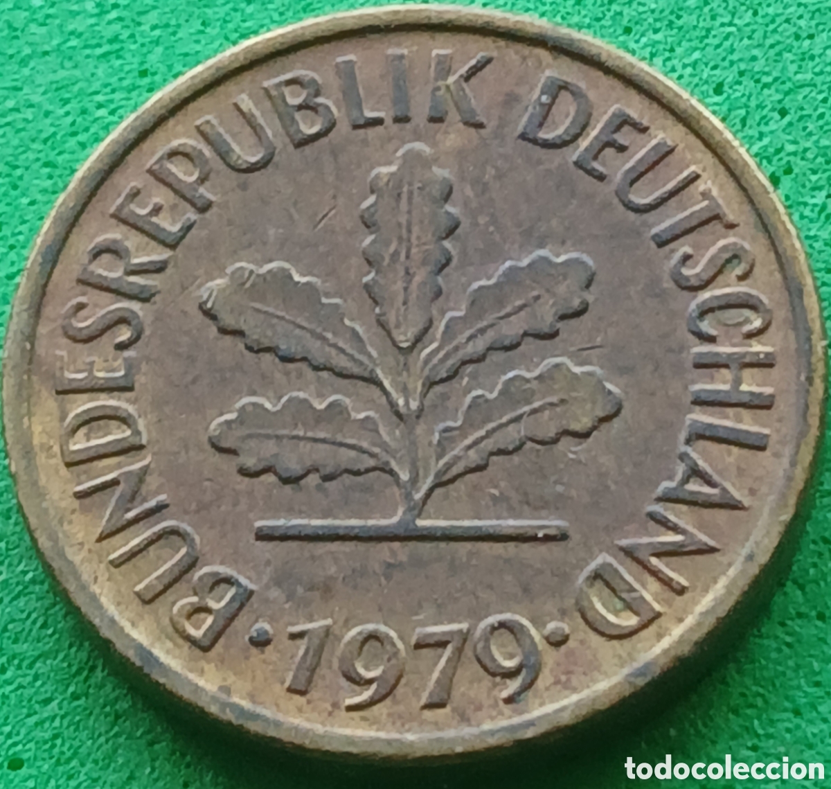 Monedas antiguas de Europa: Alemania Occidental 5 pfennig 1979 D km#107