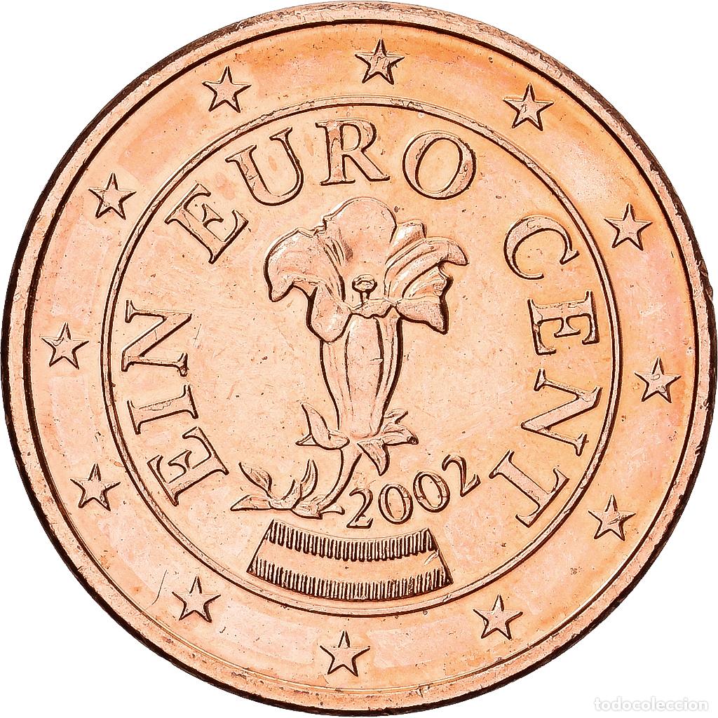 Monedas antiguas de Europa: [#1551972] Austria, Euro Cent, 2002, Vienna, Cobre chapado en acero, EBC+, KM:3082