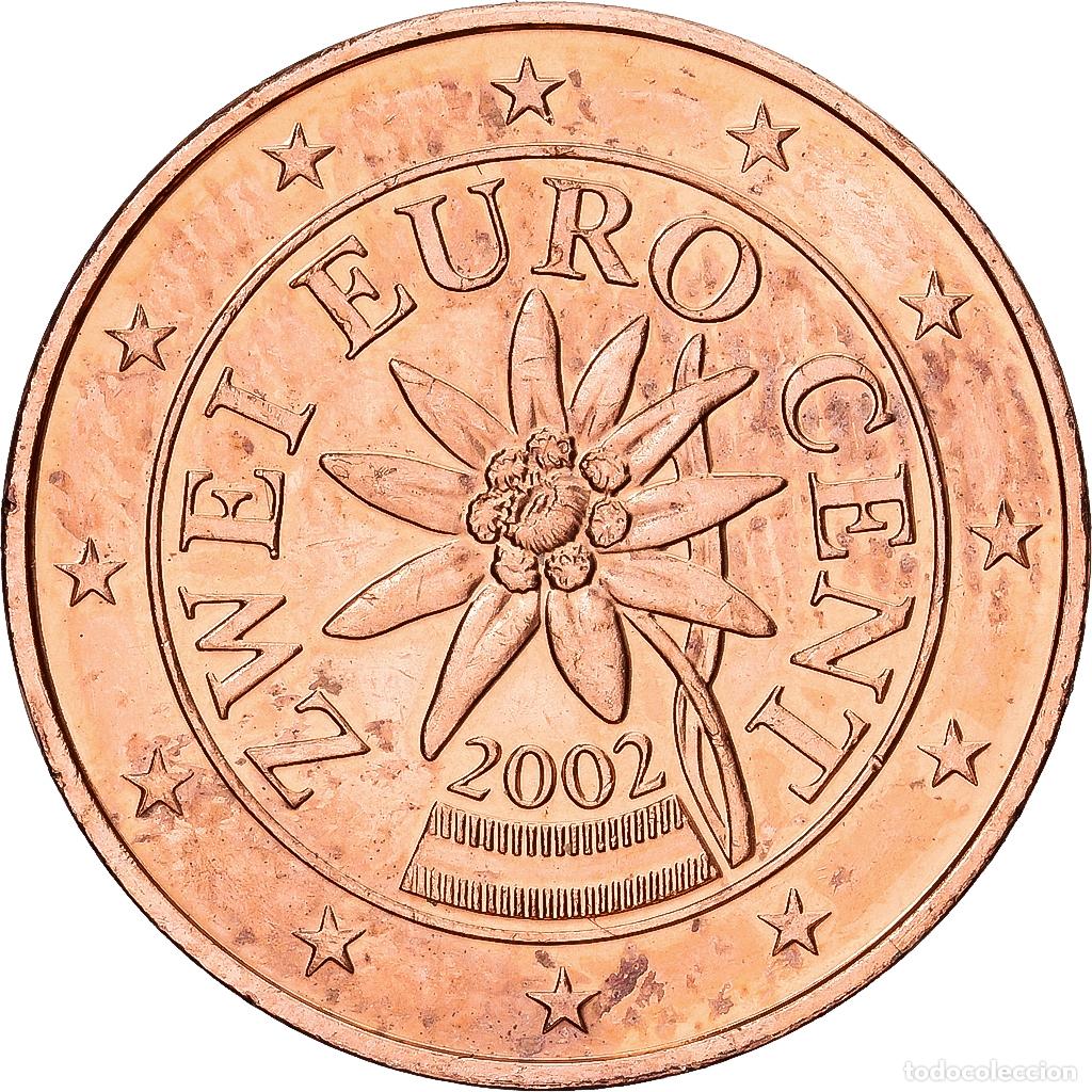 Monedas antiguas de Europa: [#1551973] Austria, 2 Euro Cent, 2002, Vienna, Cobre chapado en acero, EBC+, KM:3083