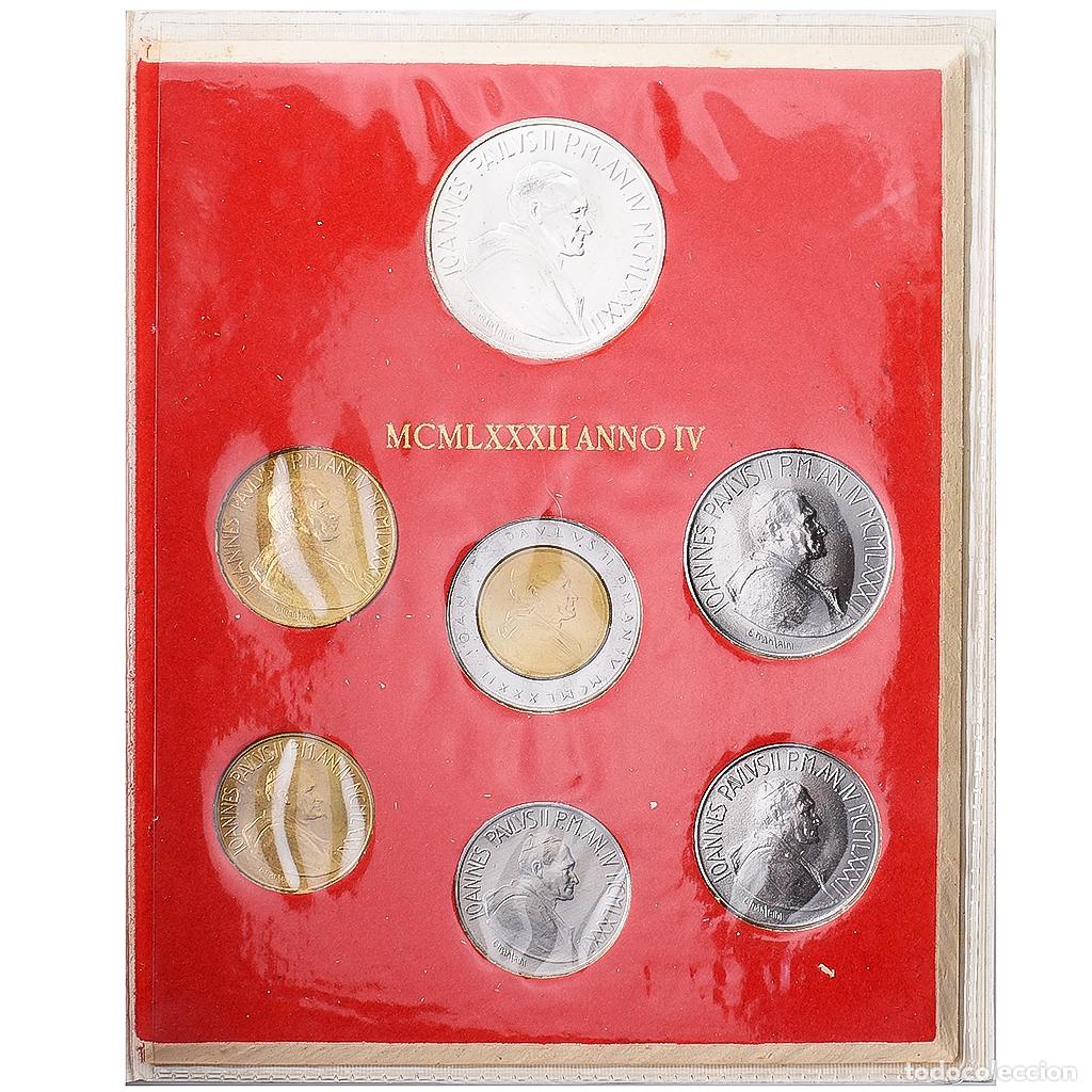 Monedas antiguas de Europa: [#1546037] CIUDAD DEL VATICANO, John Paul II, Set 10 L. - 1000 L., 1982, Rome, Sin