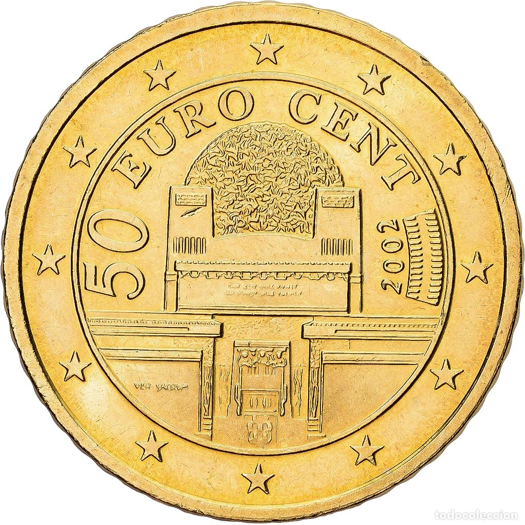 Monedas antiguas de Europa: [#1551977] Austria, 50 Euro Cent, 2002, Vienna, Lat&oacute;n, EBC+, KM:3087
