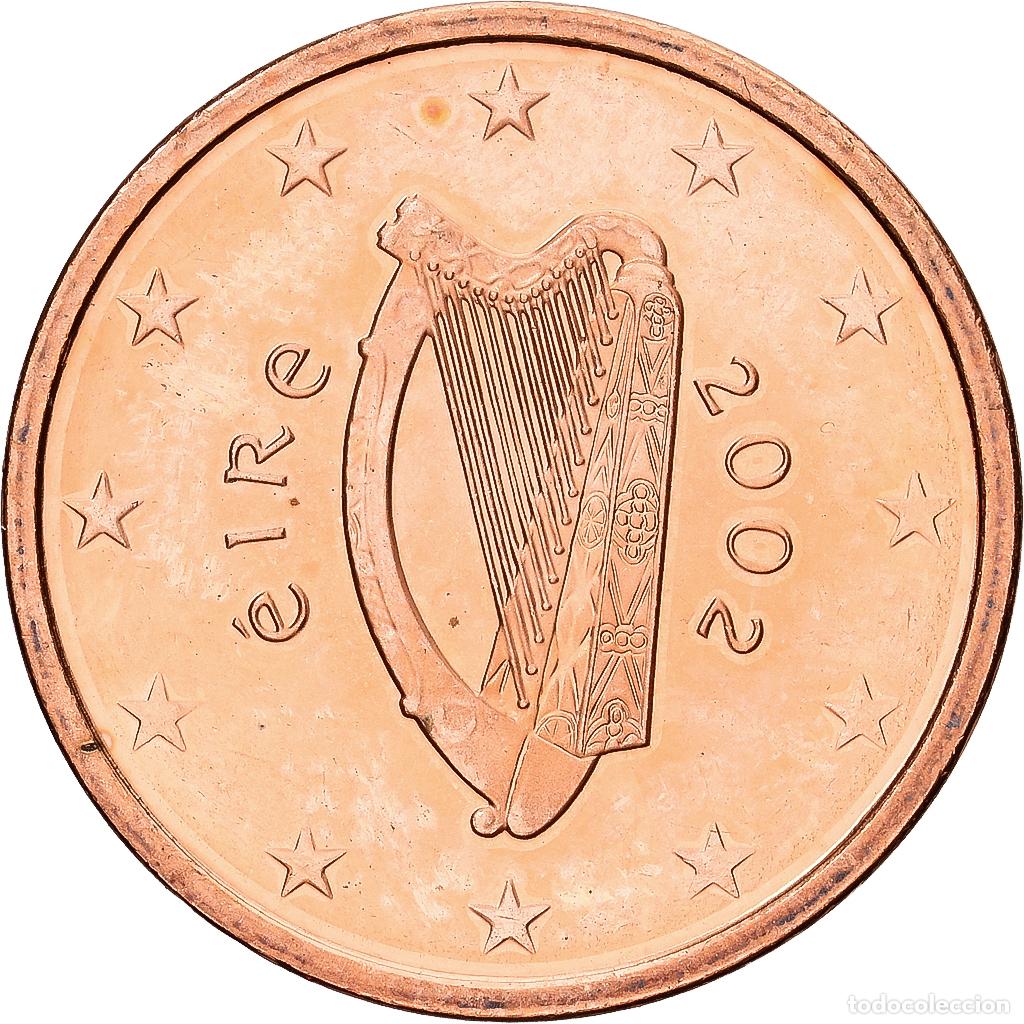 Monedas antiguas de Europa: [#1551981] REP&Uacute;BLICA DE IRLANDA, 2 Euro Cent, 2002, Sandyford, Cobre chapado en acero
