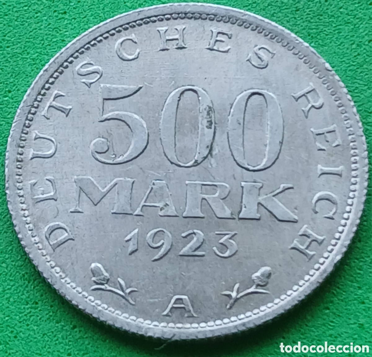Monedas antiguas de Europa: Alemania Rep&uacute;blica de Weimar 500 marcos 1923 A km#36