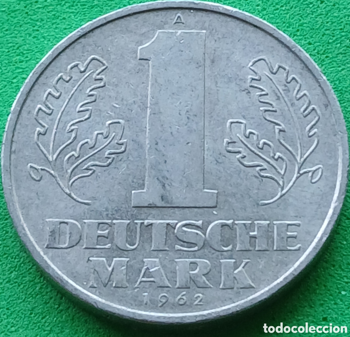 Monedas antiguas de Europa: Alemania Oriental 1 marco 1962 km#13
