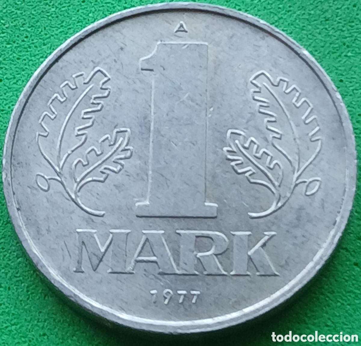 Monedas antiguas de Europa: Alemania Oriental 1 marco 1977 km#35.2