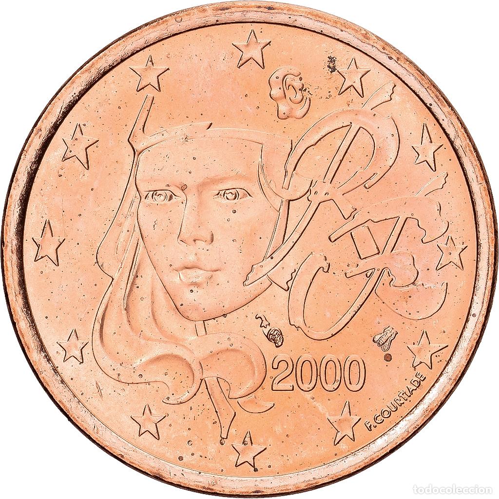 Monedas antiguas de Europa: [#1551988] Francia, 5 Euro Cent, 2000, Paris, Cobre chapado en acero, EBC+, Gadoury:3
