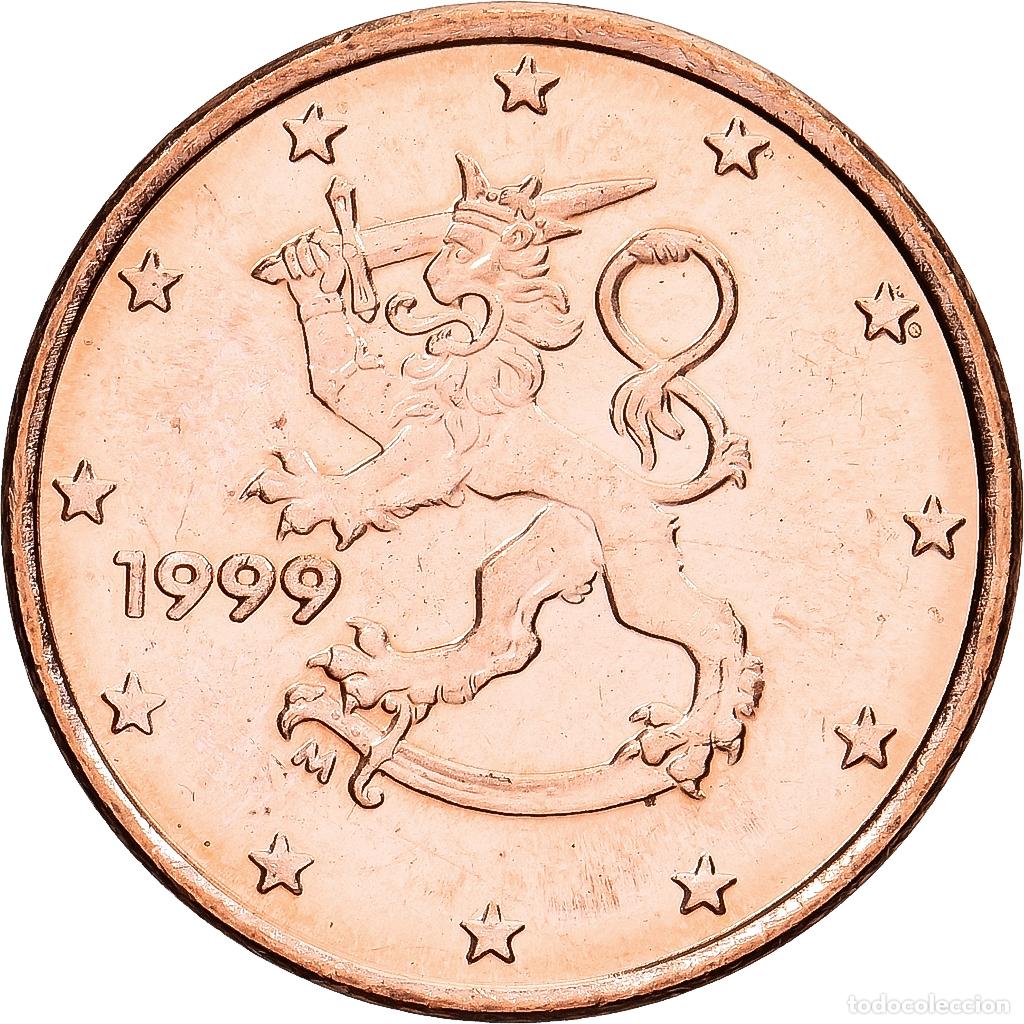 Monedas antiguas de Europa: [#1551998] Finlandia, Euro Cent, 1999, Vantaa, Cobre chapado en acero, EBC+, KM:98