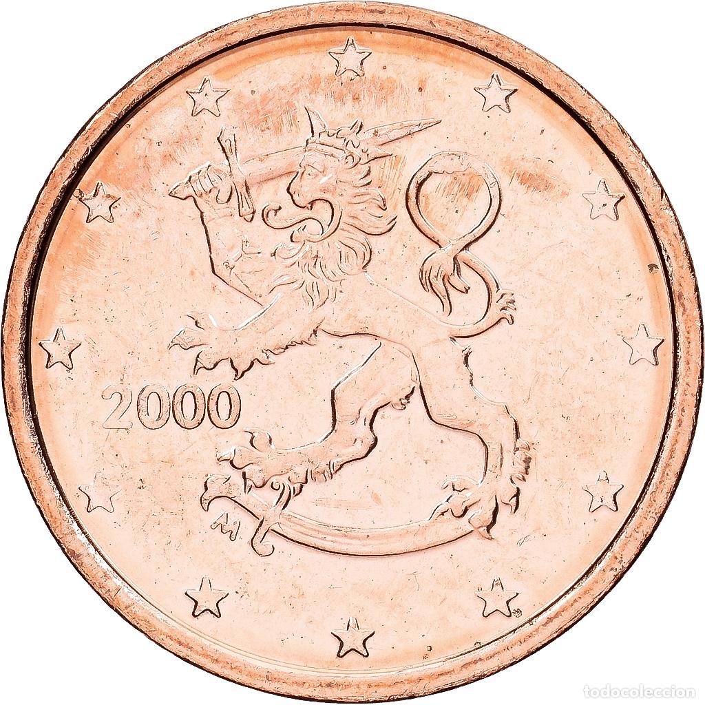 Monedas antiguas de Europa: [#1551999] Finlandia, 2 Euro Cent, 2000, Vantaa, Cobre chapado en acero, EBC+, KM:99