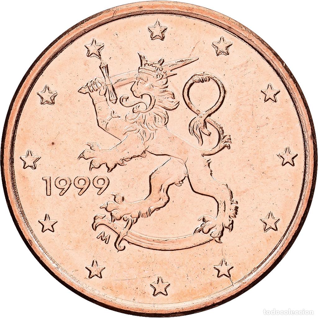 Monedas antiguas de Europa: [#1552000] Finlandia, 5 Euro Cent, 1999, Vantaa, Cobre chapado en acero, EBC+, KM:100