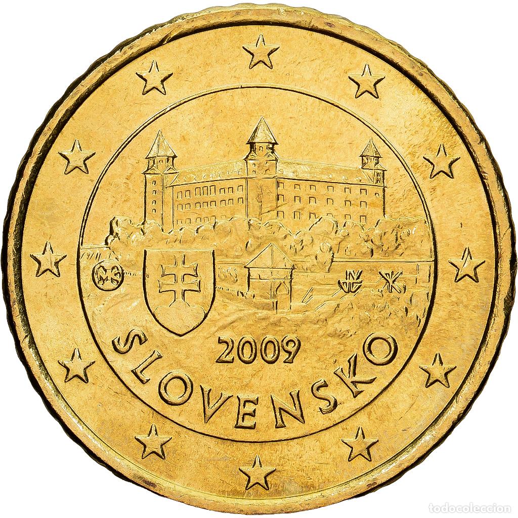 Monedas antiguas de Europa: [#1552009] Eslovaquia, 50 Euro Cent, 2009, Kremnica, Lat&oacute;n, EBC+, KM:100