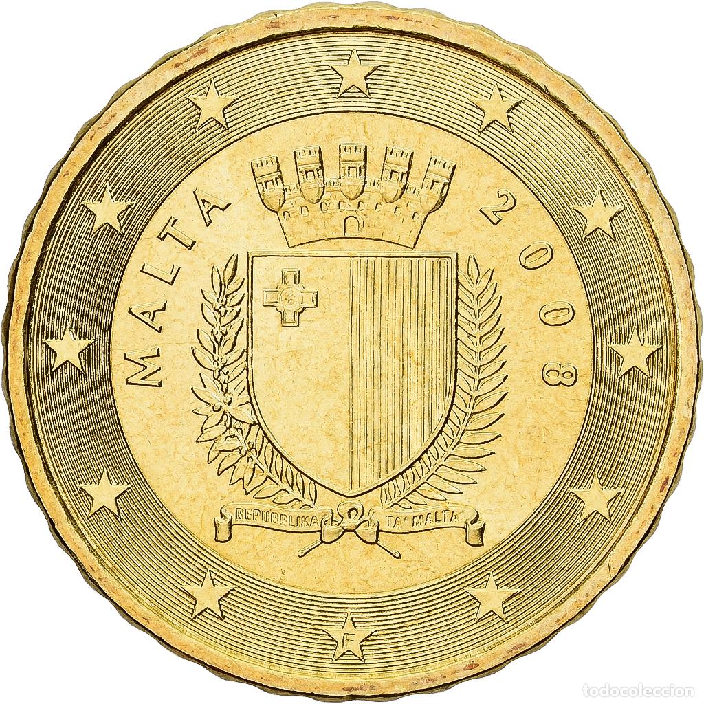 Monedas antiguas de Europa: [#1552014] Malta, 10 Euro Cent, 2008, Paris, Lat&oacute;n, EBC+, KM:128